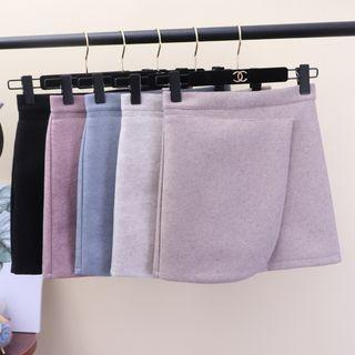 Asymmetrical A-line Mini Skirt