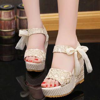 Wedge Lace Sandals