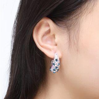 Swarovski Elements Moon Earring