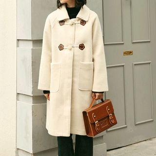 Toggle Midi Coat