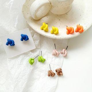 Knotted Stud Earring