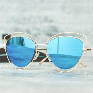 Cut Out Frame Sunglasses