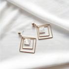 Wirework Earring 925 Sterling Silver - Gold - One Size