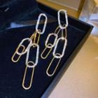 Chain Drop Earring 1 Pair - Chain Drop Earring - Gold - One Size