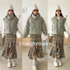 Three-way Oversized Padded Jacket