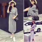 Tie-waist Maxi Dress