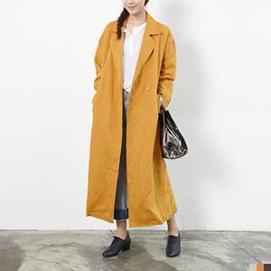 Linen Long Jacket