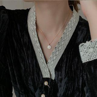 Zodiac Shell Pendant Sterling Silver Necklace