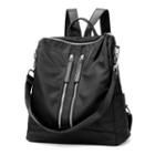 Front Zip Oxford Backpack