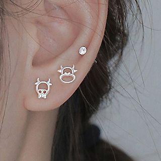 Ox Alloy Earring
