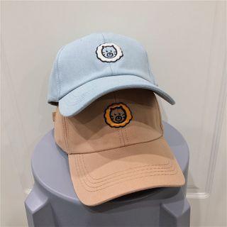 Embroidered Lion Baseball Cap