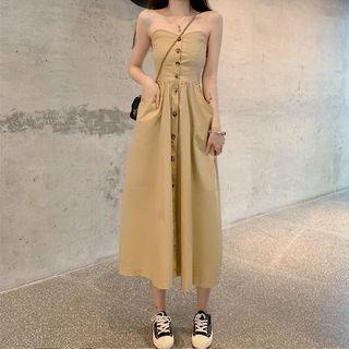 A-line Tube Shirtdress