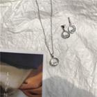 Hoop Necklace / Earring
