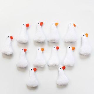 Duck Fabric Brooch