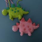 Dinosaur Crochet Knit Crossbody Bag