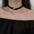 925 Sterling Silver Dragonfly Choker Choker - Dragonfly - One Size