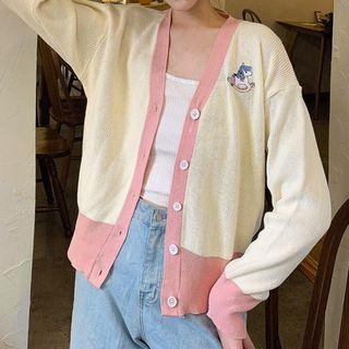 Unicorn Embroidered Cardigan