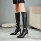 Elastic High-heel Tall Boots