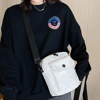 Mini Square Corduroy Crossbody Bag