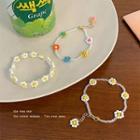 Flower Bead Bracelet (various Designs)