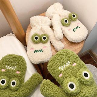 Animal Chenille Mittens (various Designs)