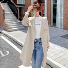 Notch Lapel Double-breasted Trench Coat