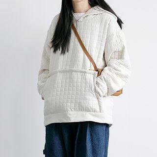 Waffle Padding Hoodie