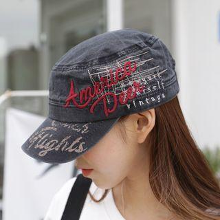 Letter Print Cap