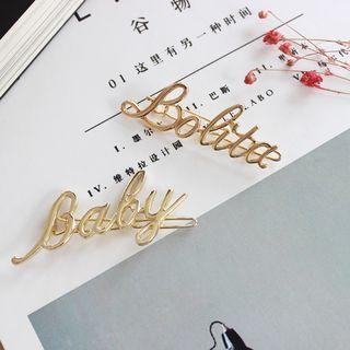 Letter Hair Clip