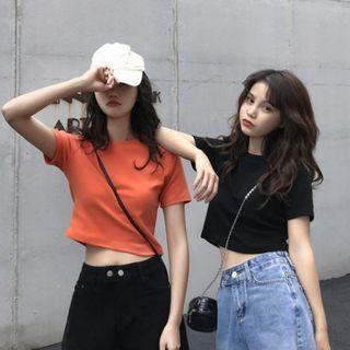 Plain Tank Top / Short-sleeve T-shirt