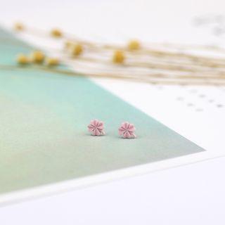 Ceramic Clover Earring