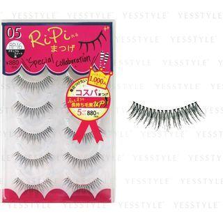 Annex Japan - Ripi Eyelash Special Collaboration (#rp-16 Black) 5 Pairs