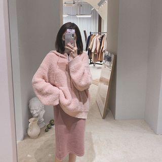 Half-zip Sweater / Hooded Zip-up Cardigan