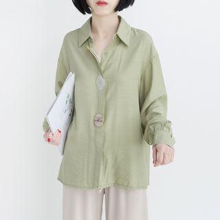 Button Accent Shirt
