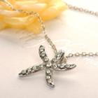 Starfish Necklace Silver - One Size