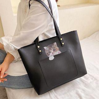 Cat Detail Tote Bag