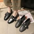 Faux Pearl Moccasins
