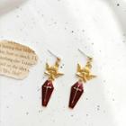 Angel Coffin Alloy Dangle Earring