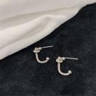 Knot Sterling Silver Earring 1 Pair - 925 Silver - Silver - One Size