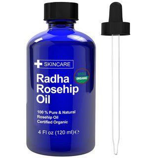 Radha Beauty - 100% Pure & Natural Rosehip Oil, 120ml 120ml / 4 Fl Oz