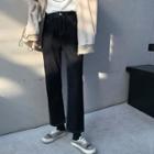 High-waist Cropeed Jeans