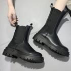 Short Chelsea Boots / Mid-calf Chelsea Boots