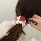 Wax Seal Design Scrunchie Almond - One Size