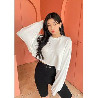Lightweight Crop Sweatshirt