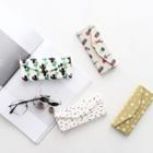 Printed Triangle Foldable Eyeglasses Case (various Designs)