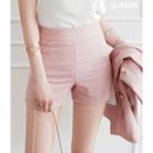 Zip-side Shorts Pink - One Size