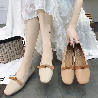 Knit Detail Flats