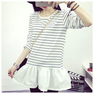 Striped Panel Tunic
