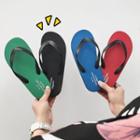 Couple Matching Letter Flip Flops