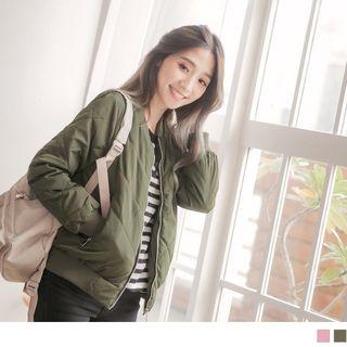 Argyle Bomber Jacket